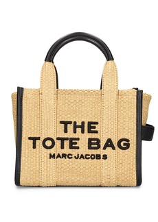 Marc Jacobs The Small Tote Raffia Effect Bag