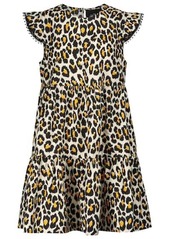 Marc Jacobs The Tent leopard-print cotton minidress