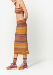 Marc Jacobs The Tube striped midi skirt