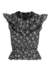 Marc Jacobs The Victorian V-Neck Sleeveless Top