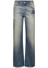 Marc Jacobs The Washed High Rise Straight Jeans