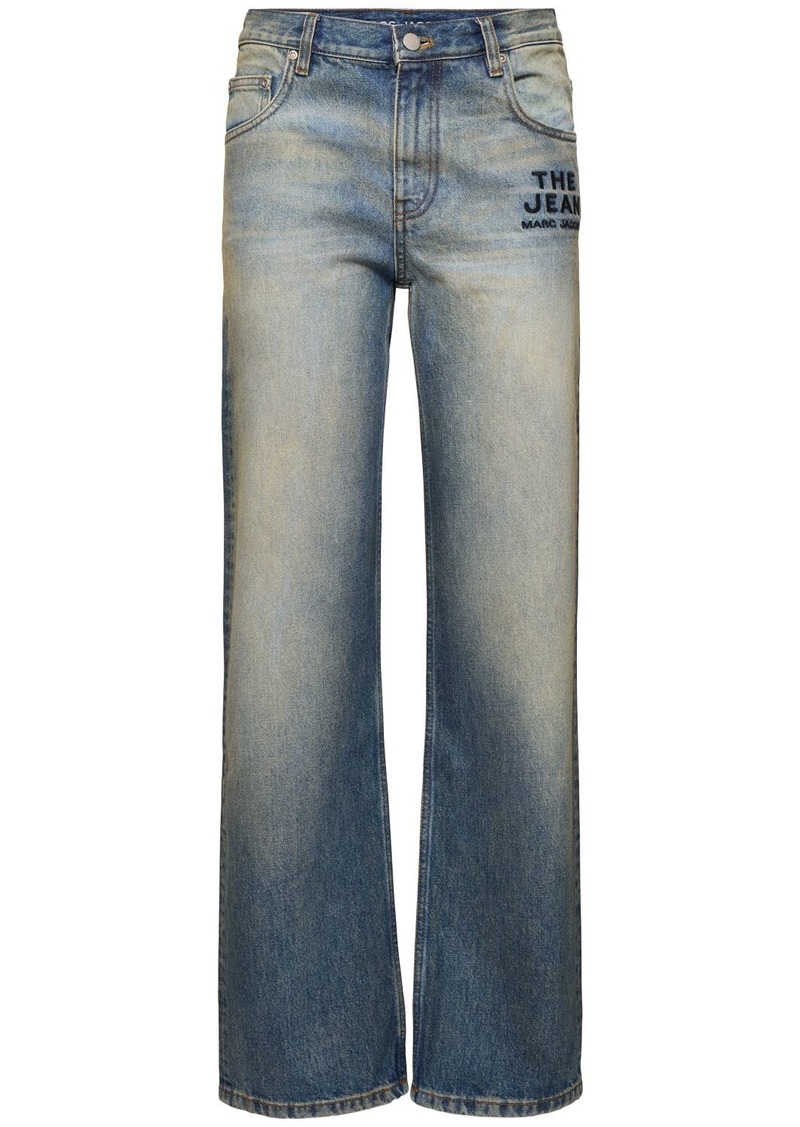 Marc Jacobs The Washed High Rise Straight Jeans