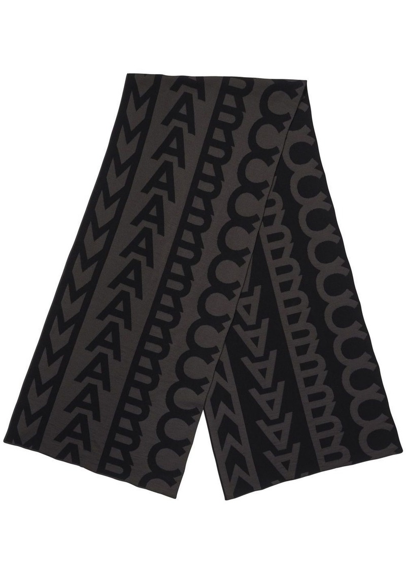 Marc Jacobs The Monogram knit scarf