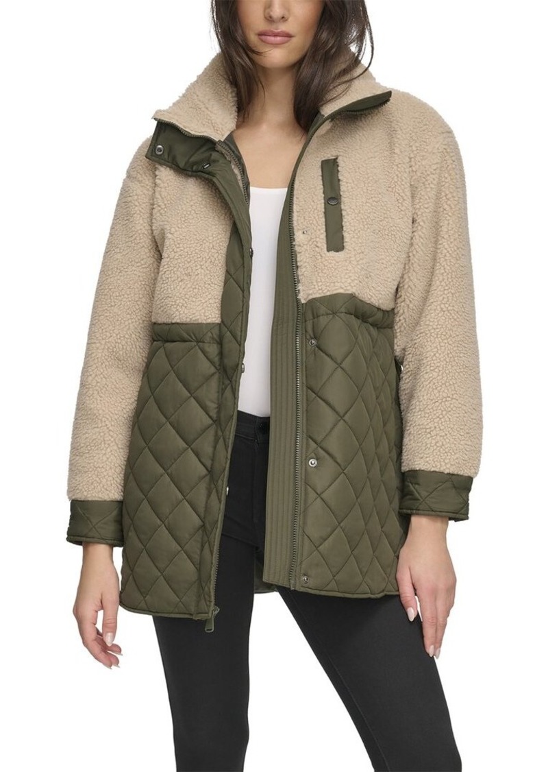 Marc New York Andrew Marc Longline Quilted Jacket