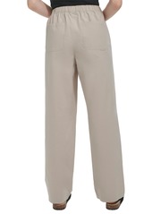 Marc New York Andrew Marc Sport Women's Cotton Relaxed Straight-Leg Pants - Dove