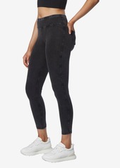 Marc New York Andrew Marc Sport Women's Full Length Pull On Legging Pants - Black