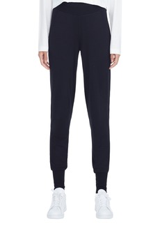 Marc New York Andrew Marc Sport Women's Pull On Light Weight Ribbed Jogger Pants - Black