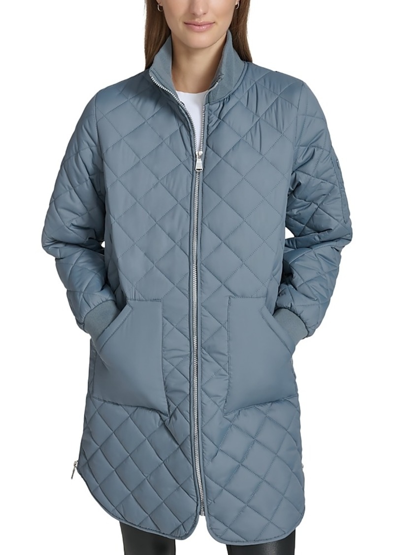 Marc New York Ladies Woven Quilted Jacket