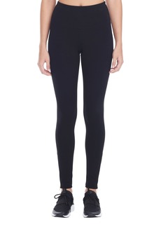 Andrew Marc Women's Cotton-Spandex Long HIGH Rise Side Zip Legging