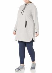 Marc New York Performance Women's Plus Size Hooded Sweatshirt Tunic
