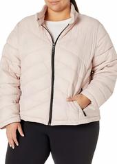 Andrew Marc Sport Women's Plus Size Super Soft Packable Jacket