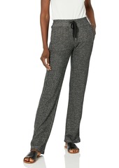 Marc New York Performance Women's Plus Size Textured French Terry Open Bottom Pant