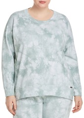 Marc New York Plus Weekend French Terry Tie Dyed Dolman Pullover Sweatshirt 