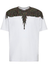 Marcelo Burlon Animalier Wings Cotton Jersey T-shirt