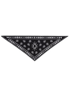 Marcelo Burlon Bandana knitted scarf