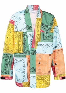 Marcelo Burlon bandana-print lightweight jacket