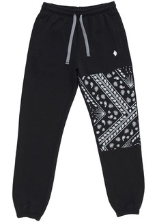 Marcelo Burlon bandana-print panelled cotton track pants