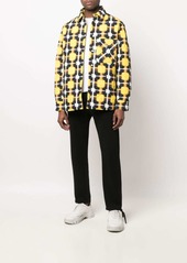 Marcelo Burlon check-pattern quilted overshirt