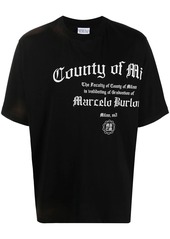 Marcelo Burlon County Degree logo T-shirt