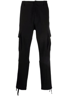 Marcelo Burlon Cross embroidered cargo track pants