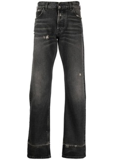 Marcelo Burlon Cross distressed denim jeans