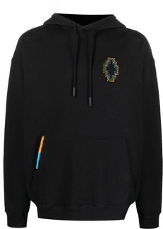 Marcelo Burlon Cross-embroidered drawstring hood