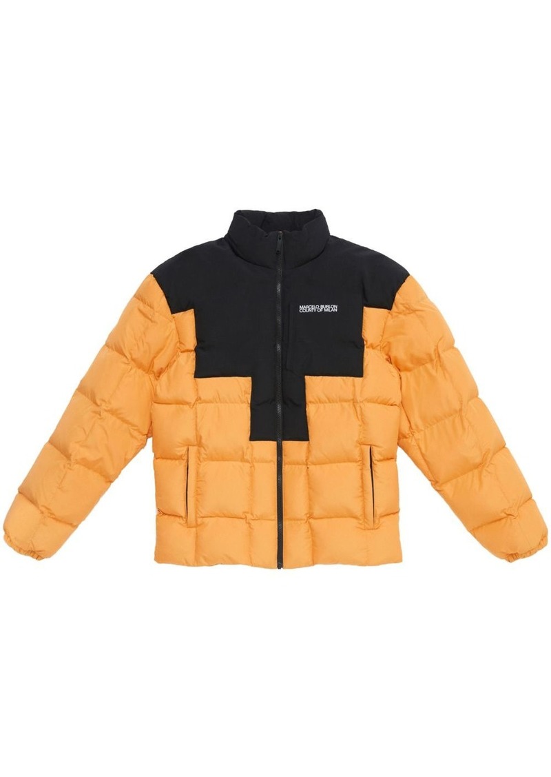 Marcelo Burlon Cross puffer jacket