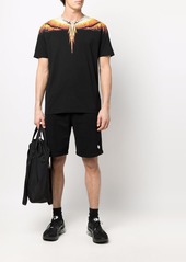 Marcelo Burlon embroidered-motif track shorts