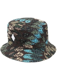Marcelo Burlon feather-motif bucket hat