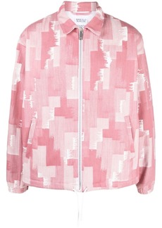 Marcelo Burlon geometric-print shirt jacket