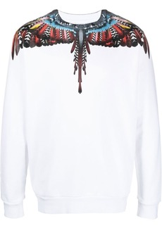 Marcelo Burlon Grizzly Wings organic cotton sweatshirt