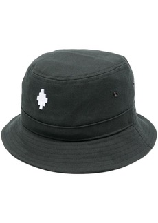 Marcelo Burlon logo-patch bucket hat
