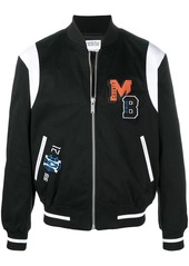 Marcelo Burlon MB College twill varsity jacket