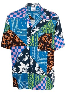 Marcelo Burlon mix print shirt