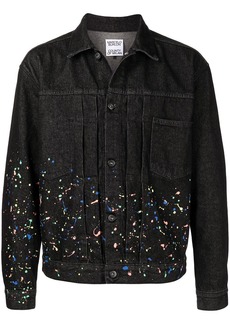 Marcelo Burlon paint-splatter denim jacket