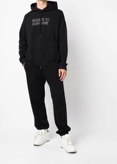 Marcelo Burlon Satellite cross over hoodie