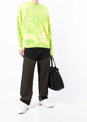 Marcelo Burlon tie-dye cotton hoodie