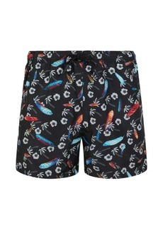 Marcelo Burlon Tropical Print Swim Shorts