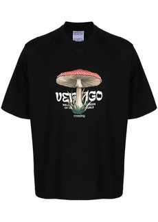Marcelo Burlon 'Vertigo' mushroom-print T-shirt