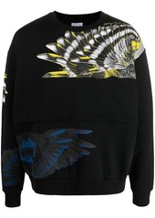 Marcelo Burlon Wings-print sweatshirt