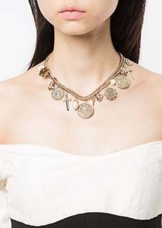 Marchesa Charm Front Necklace
