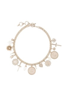 Marchesa coin charm necklace