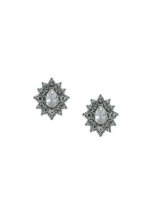Marchesa crystal stud earrings