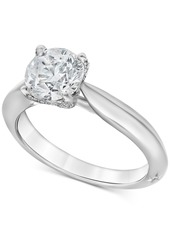 Marchesa Diamond Claw Engagement Ring (1-5/8 ct. t.w.) in 18k White Gold