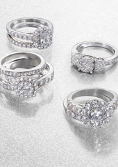 Marchesa Certified Diamond Bridal Set (4 ct. t.w.) in 18k White, Yellow or Rose Gold - Rose Gold