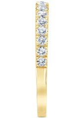 Marchesa Certified Diamond Pear Halo Bridal Set (2 ct. t.w.) in 18K White, Yellow or Rose Gold - Yellow Gold