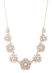 Marchesa Floral Cluster Frontal Necklace