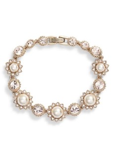 Marchesa Imitation Pearl Line Bracelet