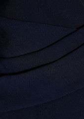 Marchesa Notte - Draped crepe gown - Blue - US 4