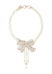 Marchesa Nightingale bow necklace